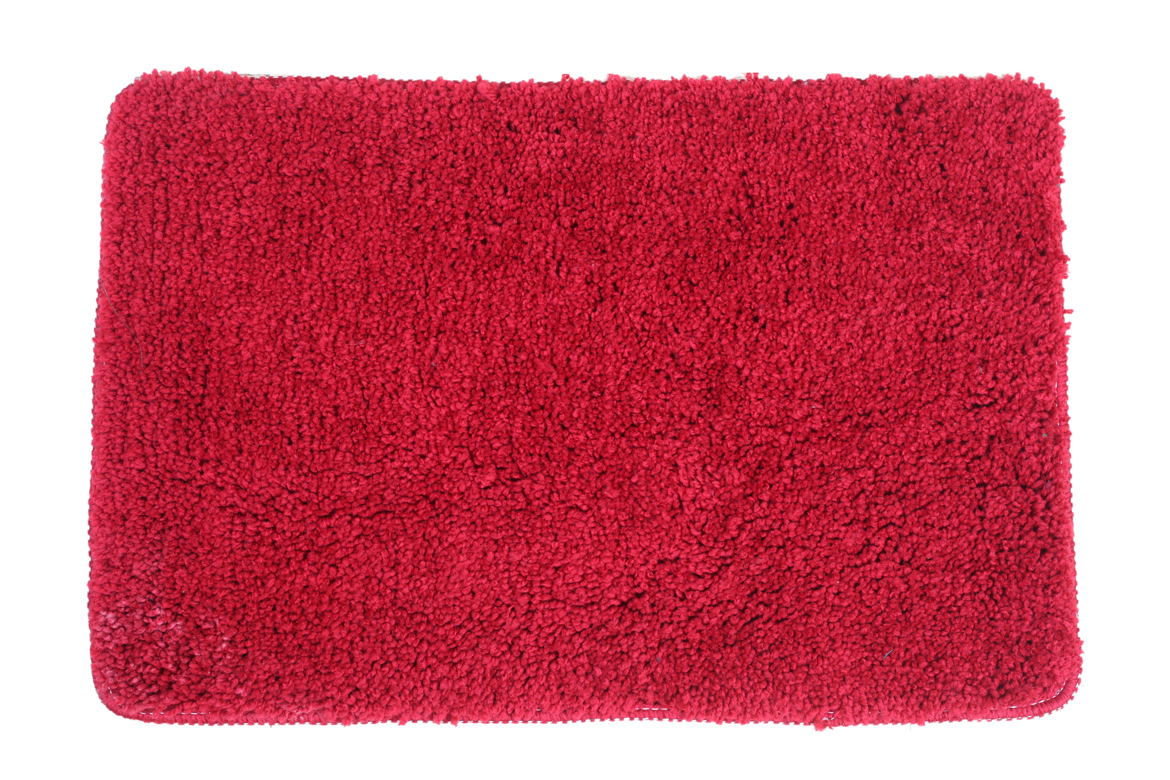 FOURNEDLEE Microfiber Solid Doormats for Home Use (40x60, RED)(2 Piece) Super Absorbent/Anti-Skid Mats for Bathroom/Bedroom/Door Mat/Kitchen/Floor Mat