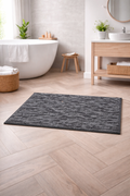 FOURNEDLEE Microfiber Space Dying Doormats for Home Use (40x60, Grey )(2 Piece) Super Absorbent/Anti-Skid Mats for Bathroom/Bedroom/Door Mat/Kitchen/Floor Mat