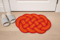 FOURNEDLEE Braided Doormat | Floor Mat for Home | Weather Proof PP Yarn | Essential Small Rug for Office, Bedroom & Kitchen| Extra long Oval shape design for Indoor & Outdoor Entrances